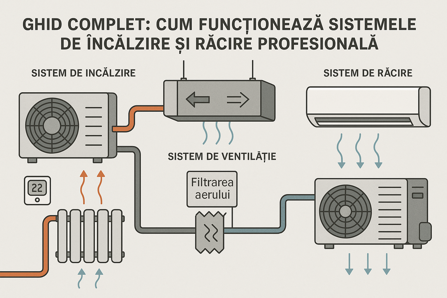 sisteme hvac incalzire racire filtrare